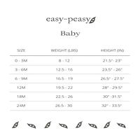 Easy-Peasy Baby Print Kangaroo buzunar francez Terry Jogger, dimensiuni 0 3 luni
