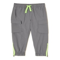 Atletic works Baby & Toddler Boys' Cargo Joggers, dimensiuni 12M-5T