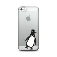 Critter Imprimă Carcasă Clară Pentru Telefon, Pinguin