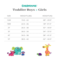 Tricou grafic Garanimals Baby and Toddler Boy Cu mânecă scurtă, dimensiuni 12M-5T