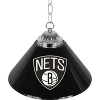 Marcă comercială Global Brooklyn Nets NBA single Shade Bar lampă, 14