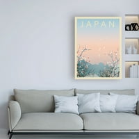 Marcă comercială Fine Art 'Japan Poster' Canvas Art de Incado