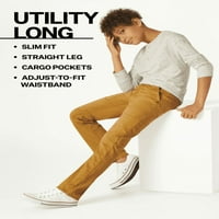 Wrangler Boys ' Utilitate Slim Drept Pantalon, Dimensiuni 4 - & Husky