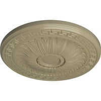 Ekena Millwork 20OD 3 8p medalion de tavan Randee, Pictat manual Deșertul Gobi