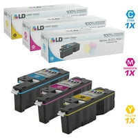 Compatibil Xero & Set de cartușe de Toner cu Laser include: 106r Cyan, 106r Magenta, & 106r Galben