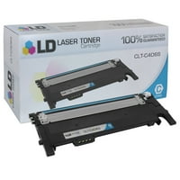 Înlocuitor compatibil pentru cartușul de Toner cu Laser Cyan Samsung CLT-C406S pentru utilizare în Samsung CLP-365W, CLX-3305FW,