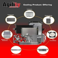 Agility Auto Parts A C condensator pentru modele specifice Ford