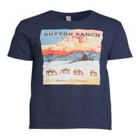 Tricou grafic pentru bărbați Yellowstone