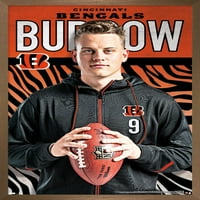 Cincinnati Bengals-Poster De Perete Joe Burrow Pose, 14.725 22.375 Încadrat