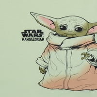 Set De Pijamale Grafice Star Wars Boys Baby Yoda, 2 Piese, Dimensiuni 4-12