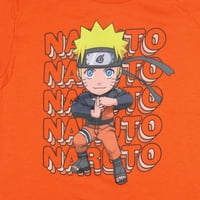 Tricou Pentru Băieți Puerto Rico Naruto, Mărimi 4-18