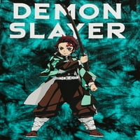 Tricou Grafic Demon Slayer Boys, Mărimi 4-18