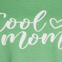 Positivees tricou grafic Cool Heart Mom pentru femei