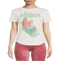 Tricou grafic pentru femei Little Mermaid cu mâneci scurte