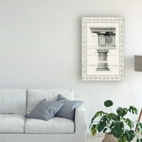 Marcă comercială Fine Art 'Column Overlay I' Canvas Art by Vision Studio