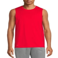 Athletic Works bărbați și bărbați mari Active Tri-Blend musculare Tank Top, dimensiuni de până la 5XL