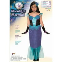 Halloween Moonlight Mermaid Costum Pentru Copii